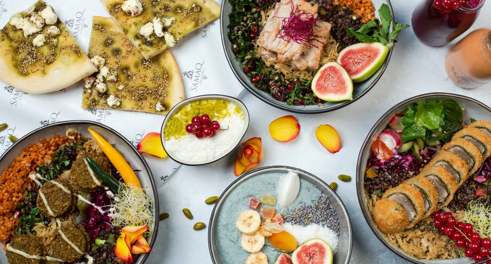 Menu at SamaQ by ArabesQ